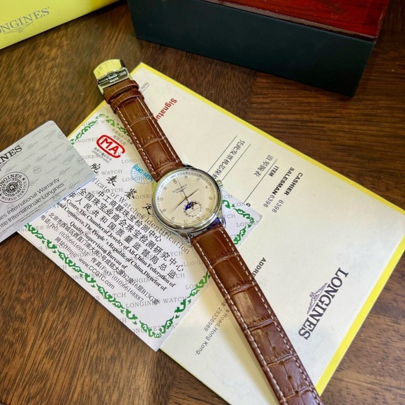 Longines master collection chronograph moonphase 40mm - Picture 7 of 7